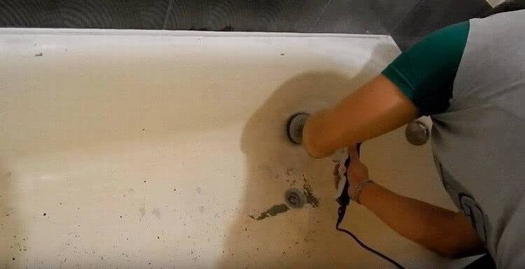 Как отреставрировать старую чугунную ванну - 3 лучших способа и пошаговая инструкция,как обновить,восстановить в домашних условиях,восстановление своими руками,как реставрировать чугунную ванну в дома
