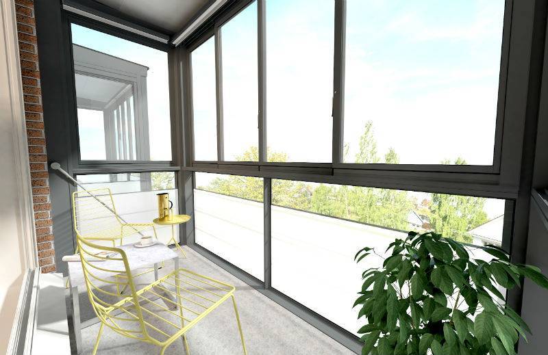 Как утеплить стеклянный панорамный балкон в новостройке без замены конструкций
