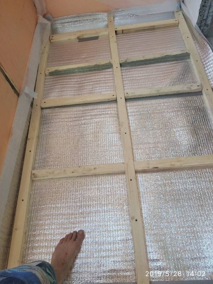 Как утеплить пол на балконе своими руками - утепление по технологии