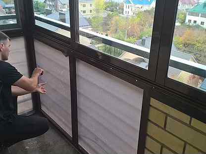 Как правильно затонировать балкон и лоджию зеркальной пленкой