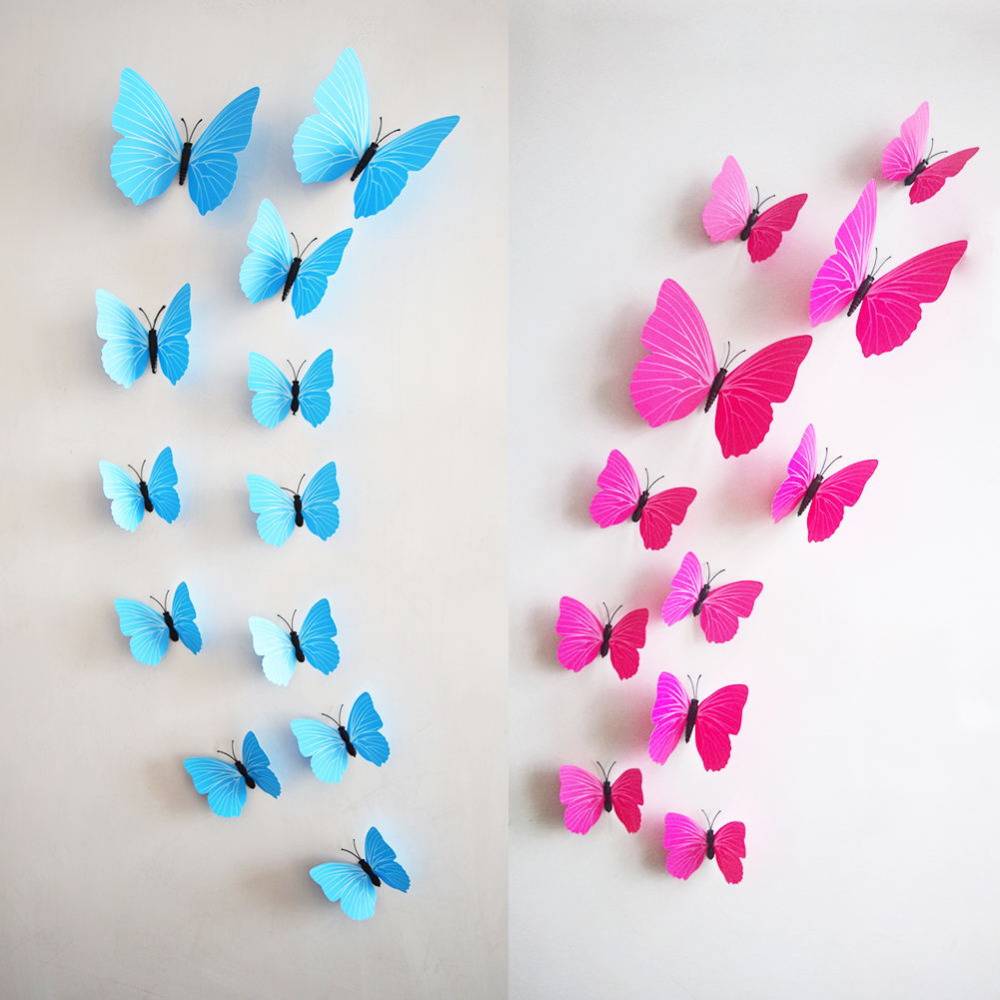 Бабочки на стене: как их сделать и как оживить в интерьере