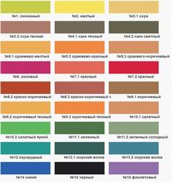 Колер для фасадной краски: палитра, как колеровать краску в домашних условиях