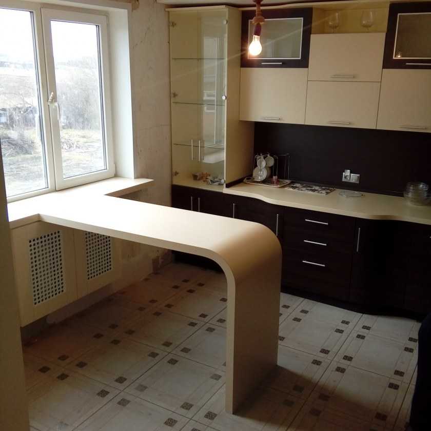 Стол подоконник на кухне: использование подоконника как рабочую поверхность
