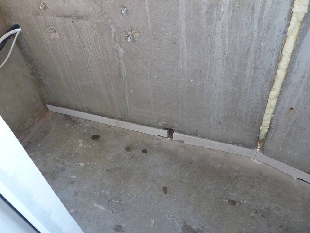 Гидроизоляция балкона — заделываем щели и протечки