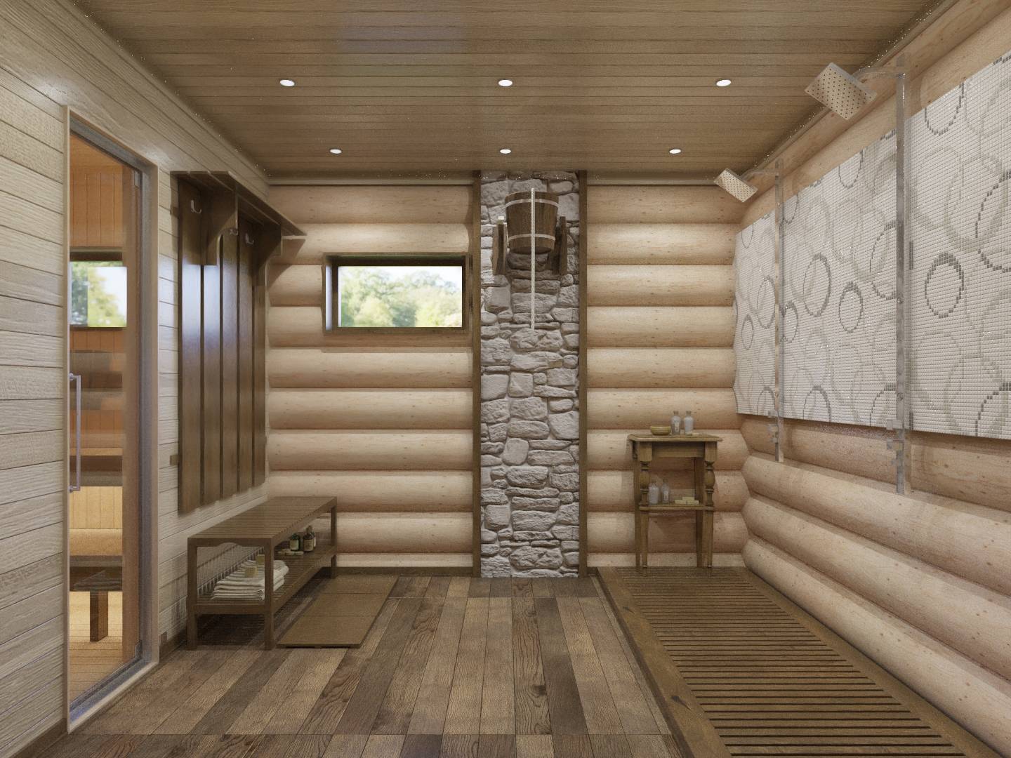 Интерьер бани и сауны (60 фото): красивые идеи дизайна, отделка