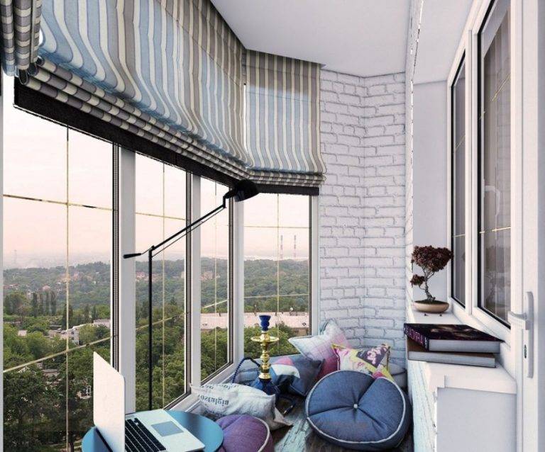 Панорамный балкон: интересные идеи и варианты дизайна создания панорамы на балконе