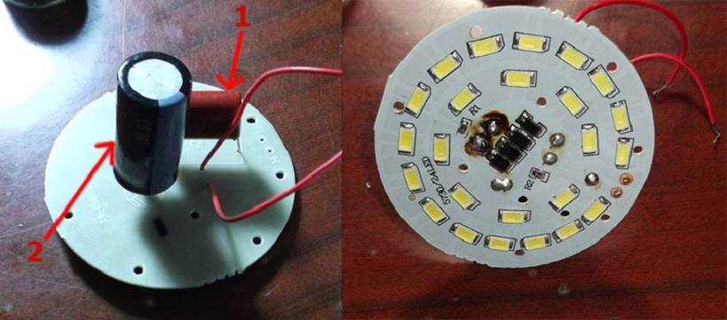 Почему светодиодная лампа мигает при включенном состоянии