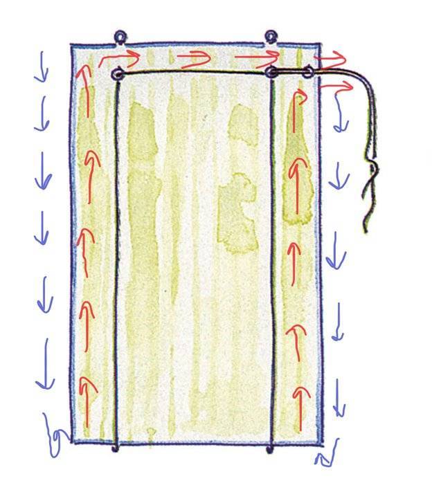 Красивые рулонные шторы своими руками — пошаговая инструкция