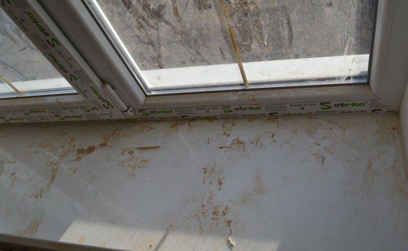 Чем отмыть окна после ремонта?