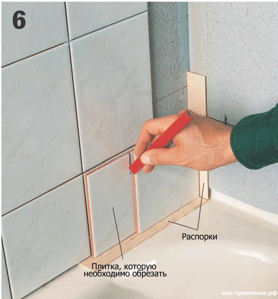 Укладка кафеля в ванной: пошаговая инструкция по укладке