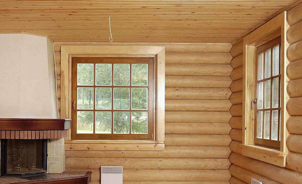 Размеры окна в деревянном доме: оптимальный размер