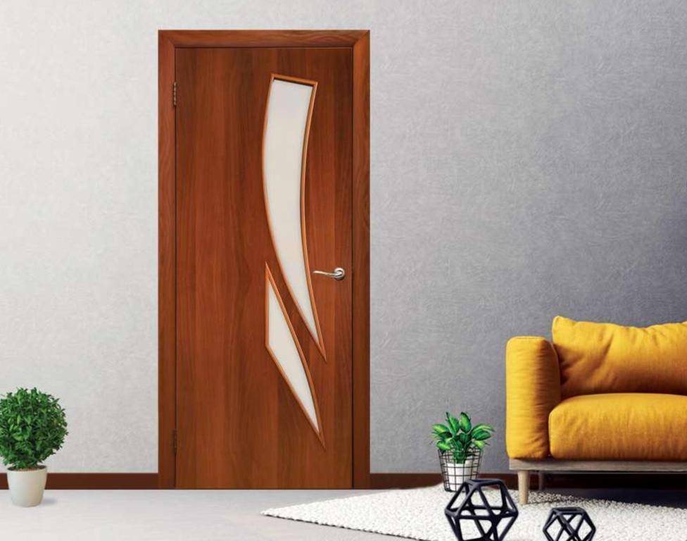 Ламинированная дверь в разрезе - всё о межкомнатных и входных дверях