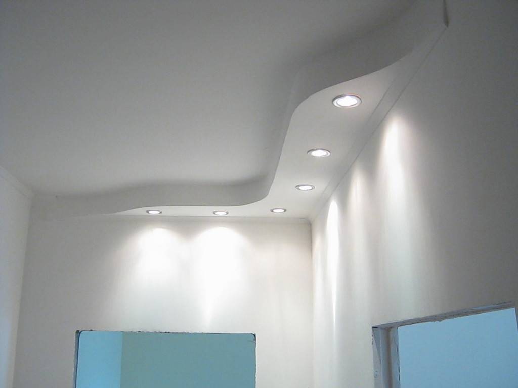 Потолки из гипсокартона (80 фото) – дизайн потолков для разных комнат