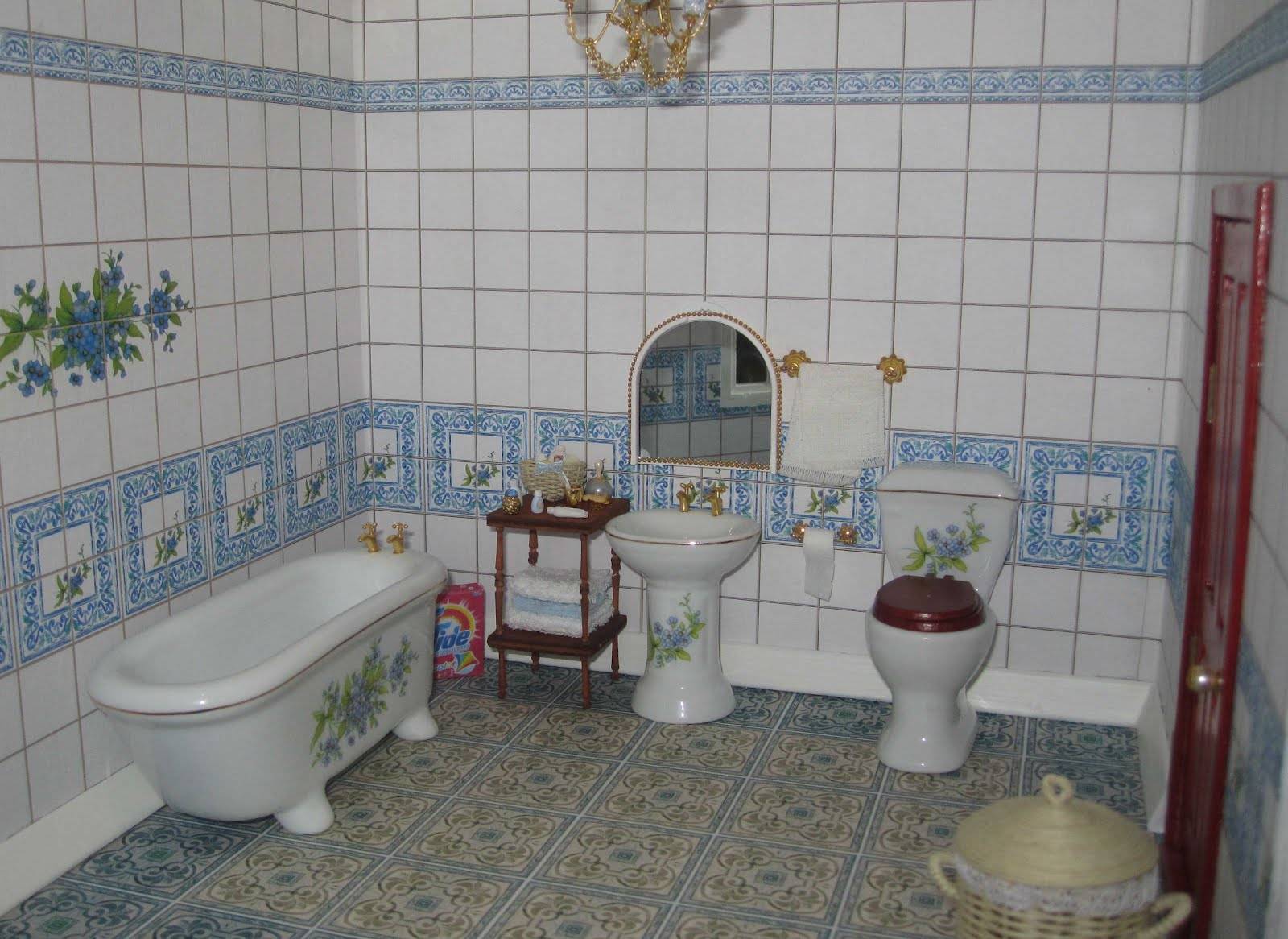 Декор ванной комнаты. Техника декупажа, обзор материалов и инструментов