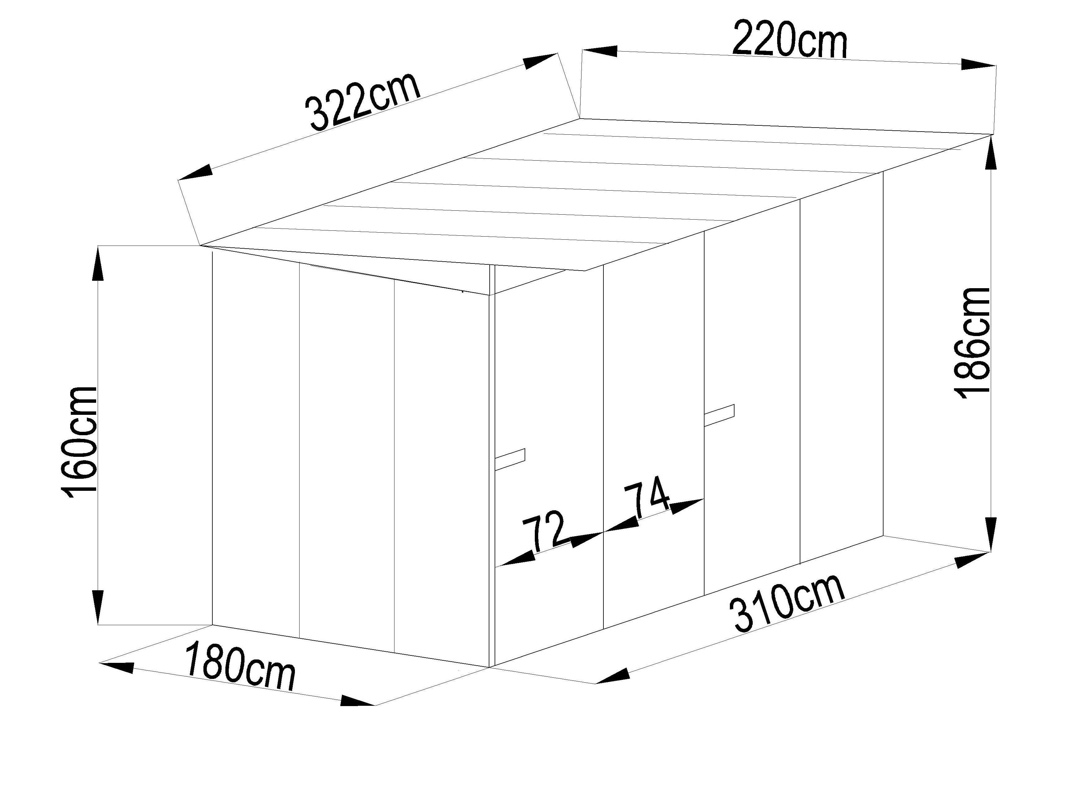 Чертеж вольера. Вольер для собак Greenstorage dh001 250х180х186 см. Чертеж вольера 4х2. Вольер для собаки 3м на 2м размер. Вольер для животных 