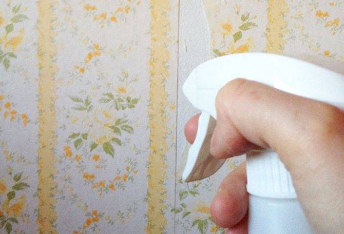 Как убрать клей с обоев после высыхания разными способами