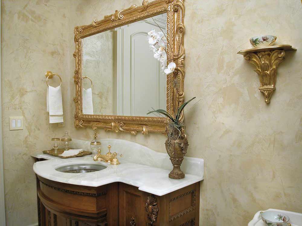 Декоративная штукатурка в ванной комнате: разновидности и нанесение | ремонт и дизайн ванной комнаты