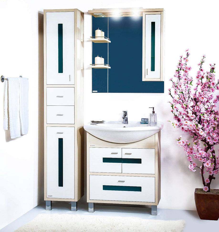 Мебель для ванной комнаты: советы по выбору элементов мебели и примеры интерьерного оформления