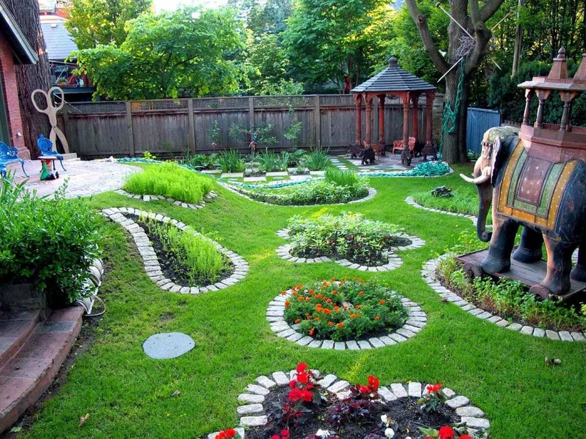 Ландшафтный дизайн на 6 сотках, или огороды выходят из моды