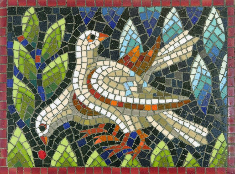 Мозаика из битой плитки своими руками: орнамент, схемы, фото, видео