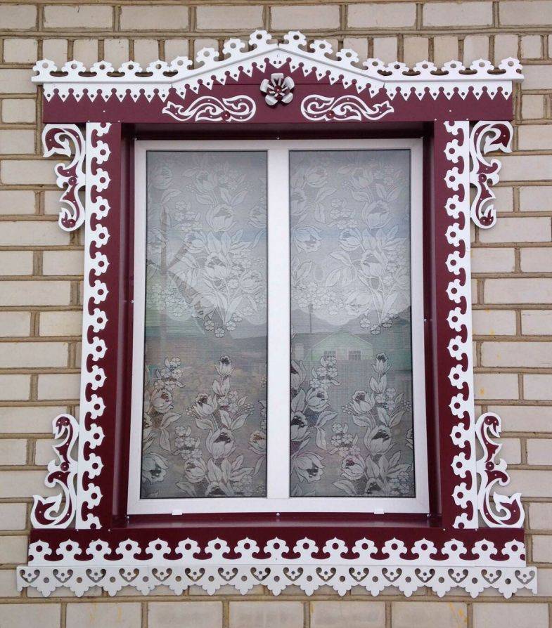 (+121 фото) наличники на окна в деревянном доме