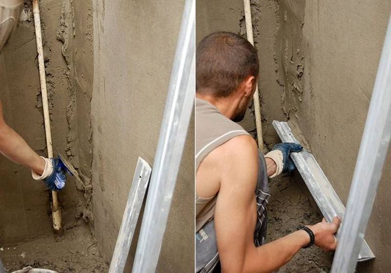 Чем штукатурить бетонные основания стен в ванной комнате: особенности цементной и гипсовой штукатурки