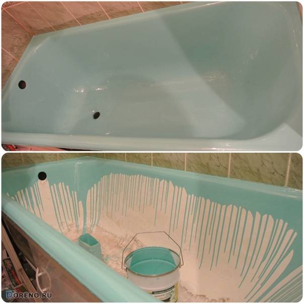 Чем качественнее реставрировать ванну — акрил или эмаль?