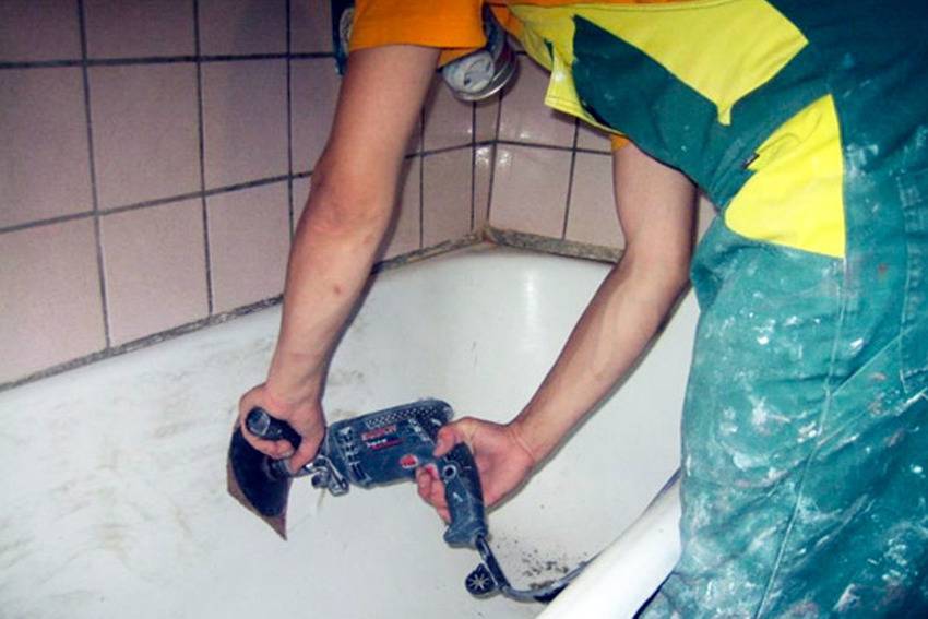 Как восстановить эмаль в ванной своими руками — фото и видео инструкция