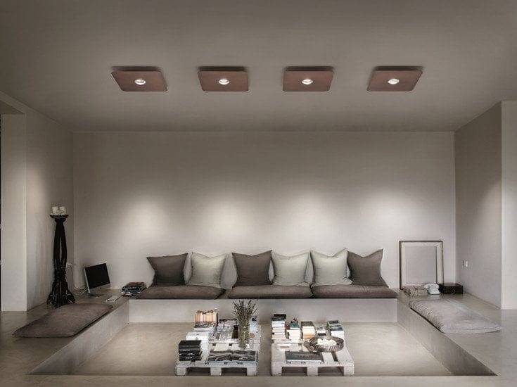 Как расположить точечные светильники на потолке, фото вариантов | zhelezyaka.com