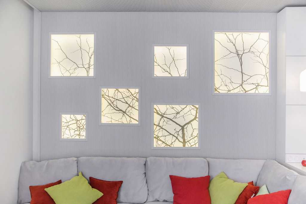 Фальш окно с подсветкой: декоративная имитация в интерьере
 - 25 фото