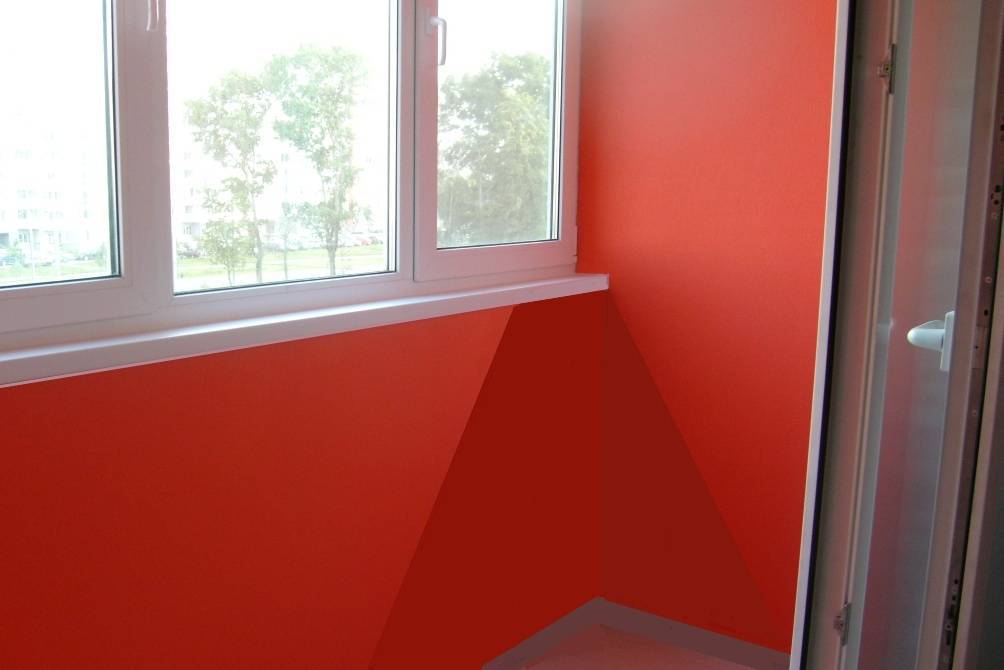 В какой цвет покрасить балкон/лоджию внутри? | домфронт