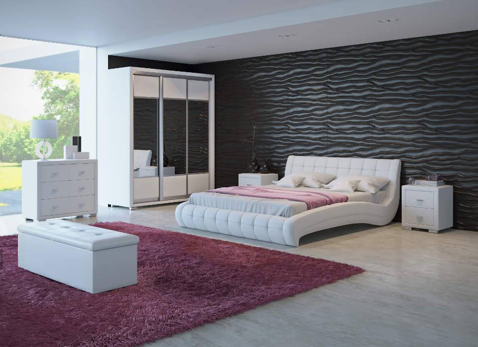 Кровать в спальню - советы как применить в стильном дизайне (85 фото)