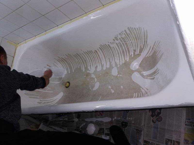 Реставрация ванны - фото, видео и способы отремонтировать старую поверхность