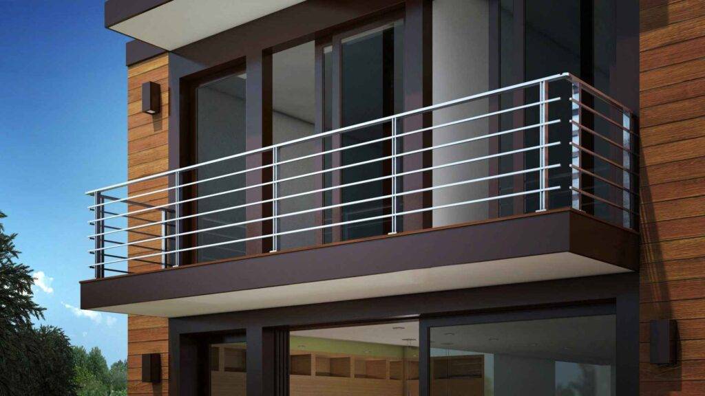Виды, характеристики и способы установки балконных ограждений