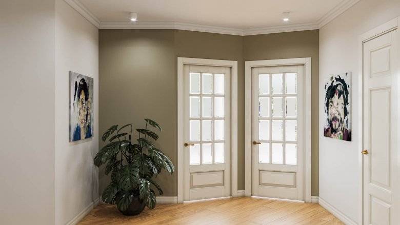 Подбор цвета межкомнатных дверей в светлую квартиру по параметрам