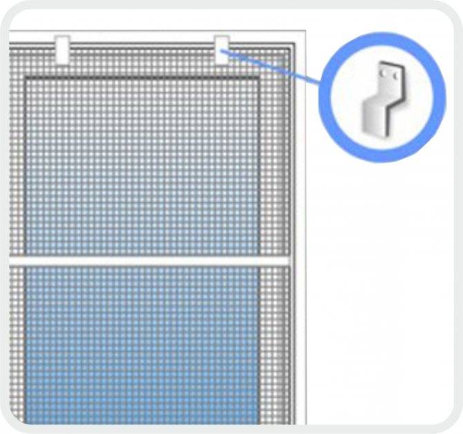 Способы установки москитных сеток на окна и двери пвх