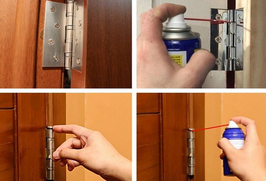 Скрип двери в квартире: как его убрать, устраняем причину возникновения неприятного звука