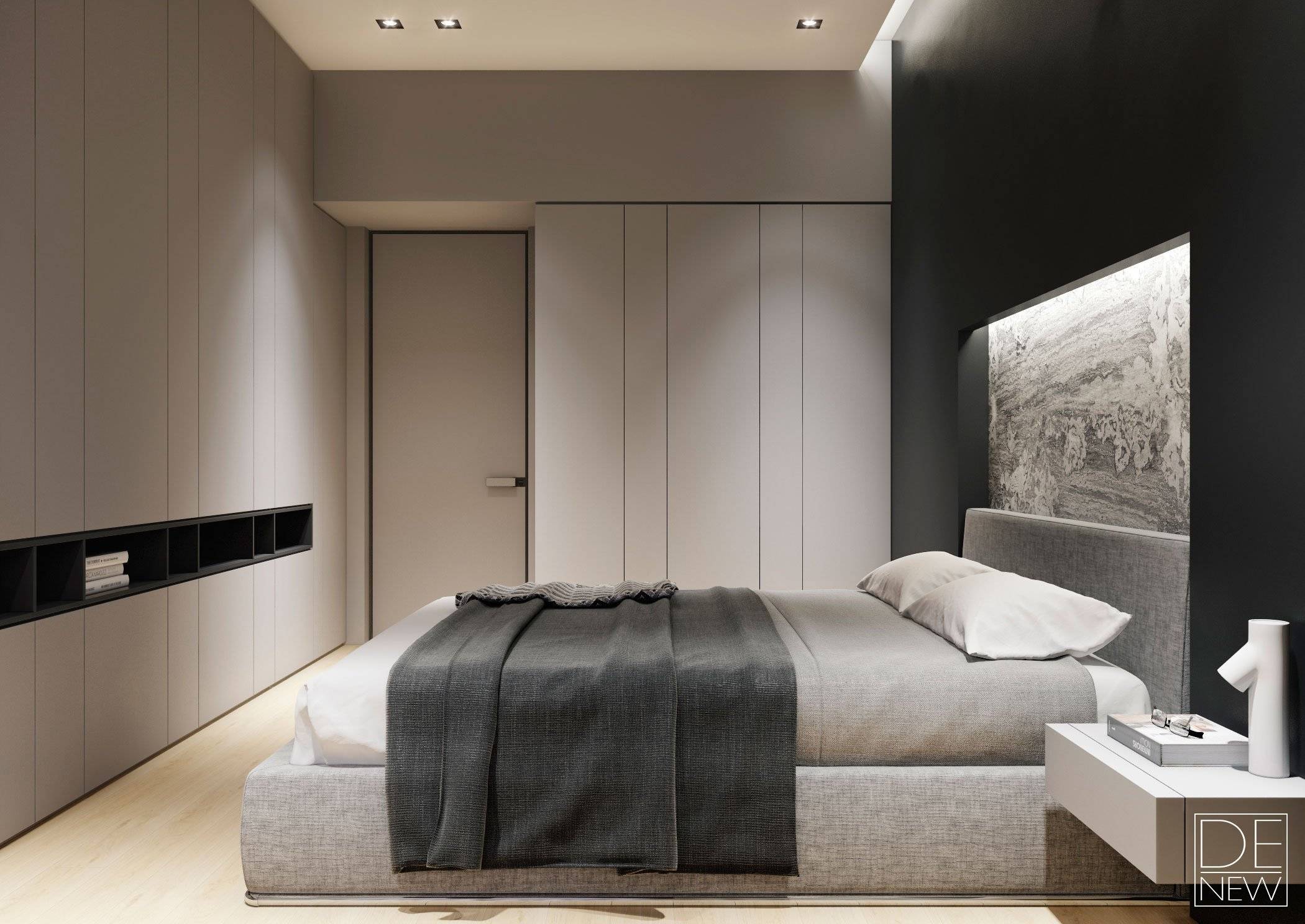 Дизайн интерьера спальни в стиле минимализм: фото идеи