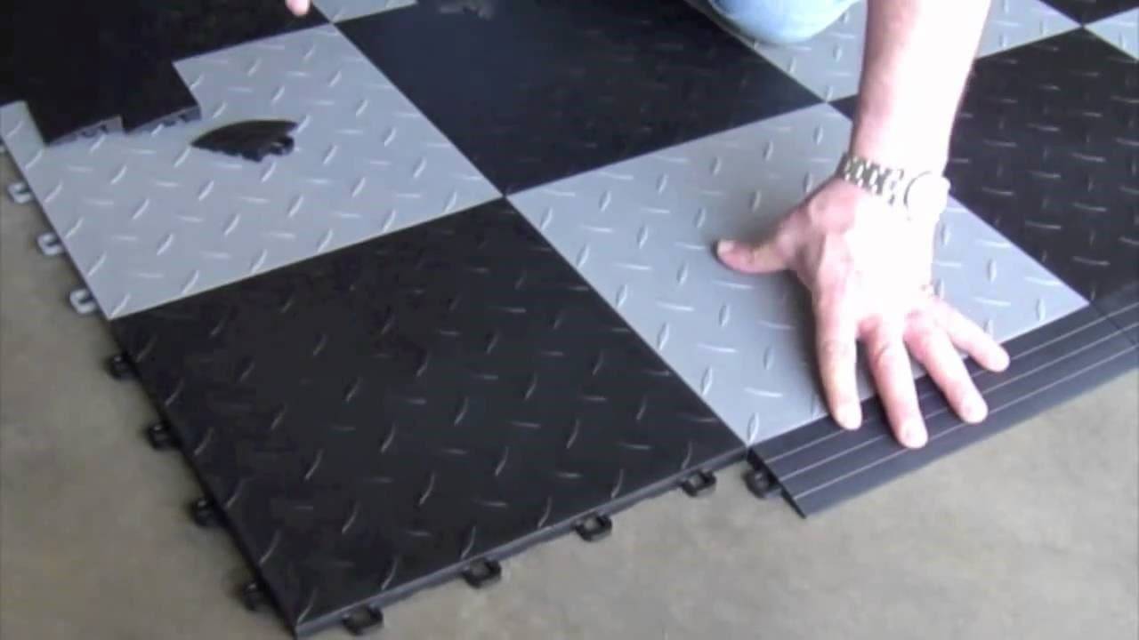 Резиновая плитка для гаража на пол — поясняем по пунктам