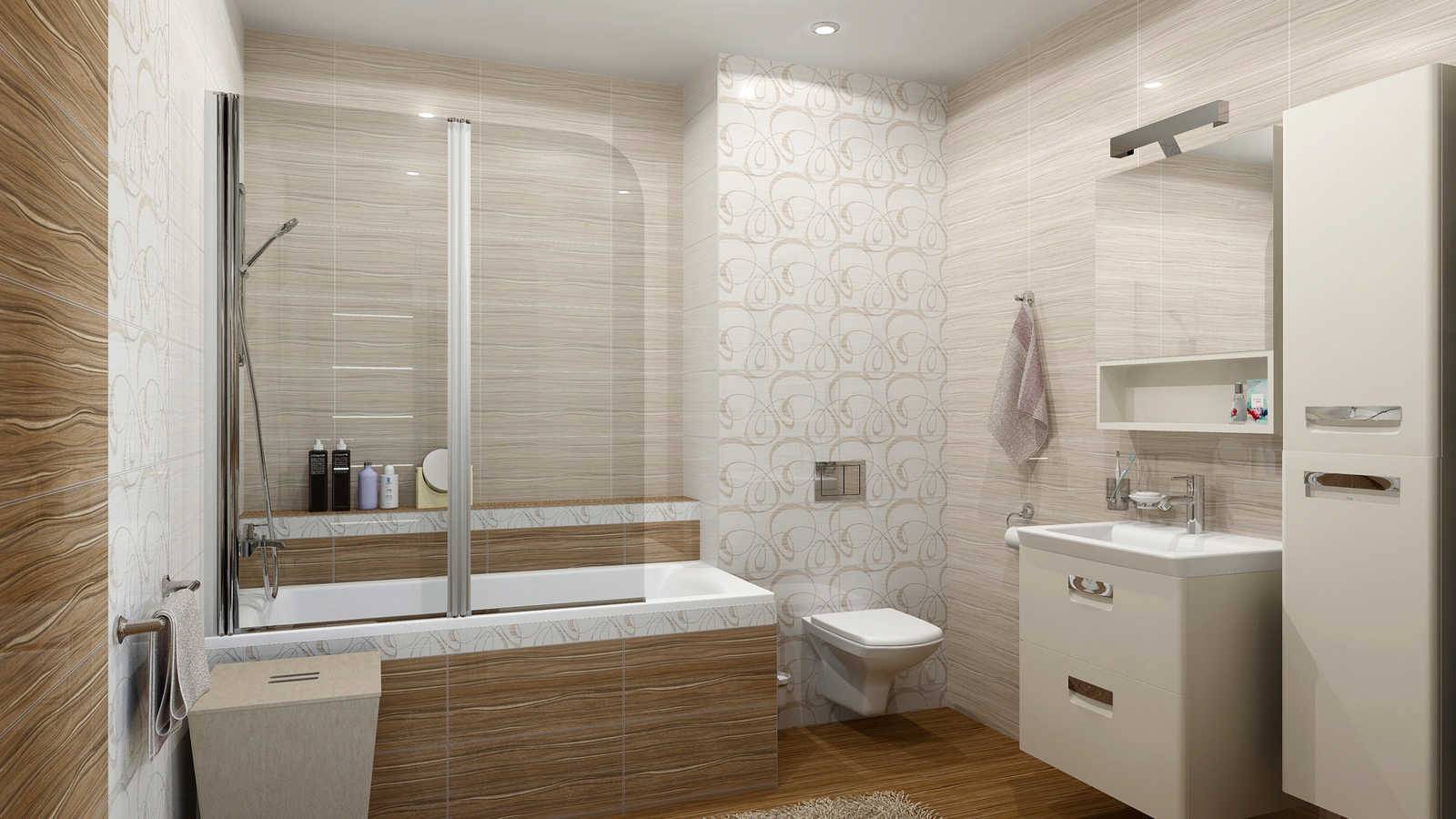 Плитка керамическая для душа и ванной комнаты, особенности выбора