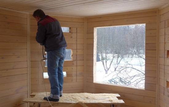Как заложить окно в деревянном доме брусом - строительный портал
