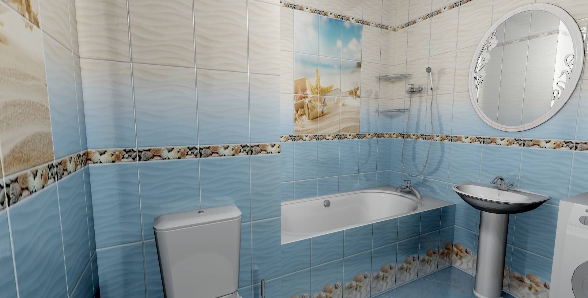 Отделка ванной комнаты пластиковыми панелями - способы выполнения