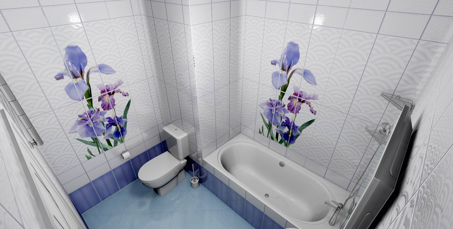 Панели пвх для ванной: 110 фото идей отделки и современные решения применения