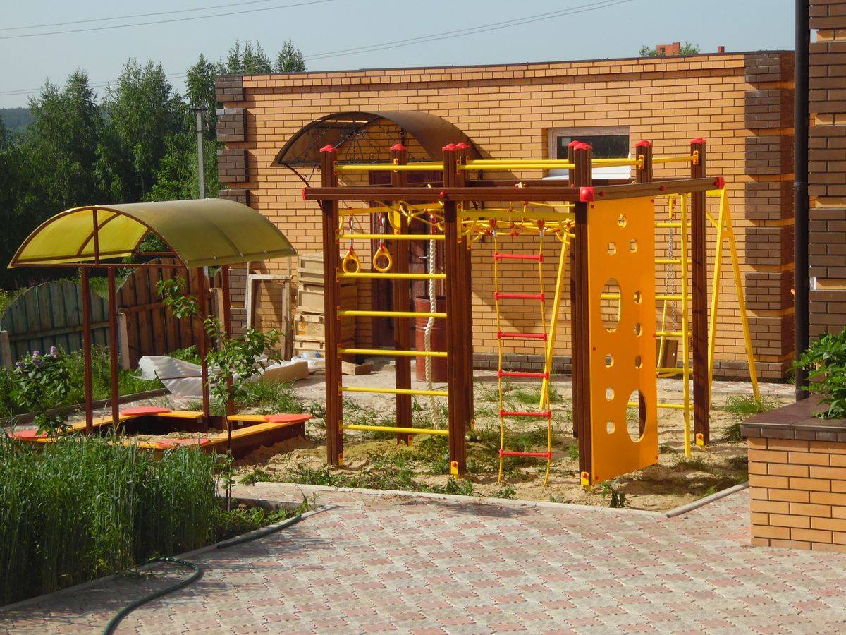 Детская площадка своими руками - 55 фото постройки развлекательной площадки