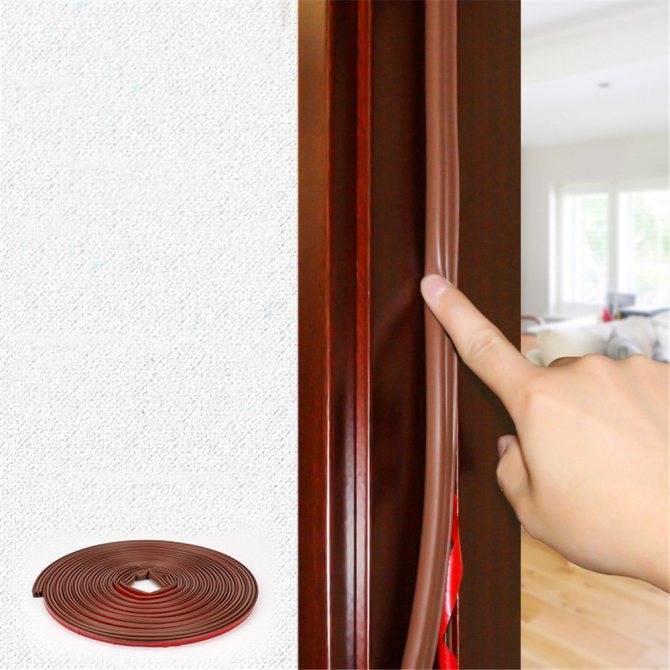 Уплотнитель для входной двери: как наклеить уплотнительную резинку для металлических, самоклеющийся дверные для входных железных