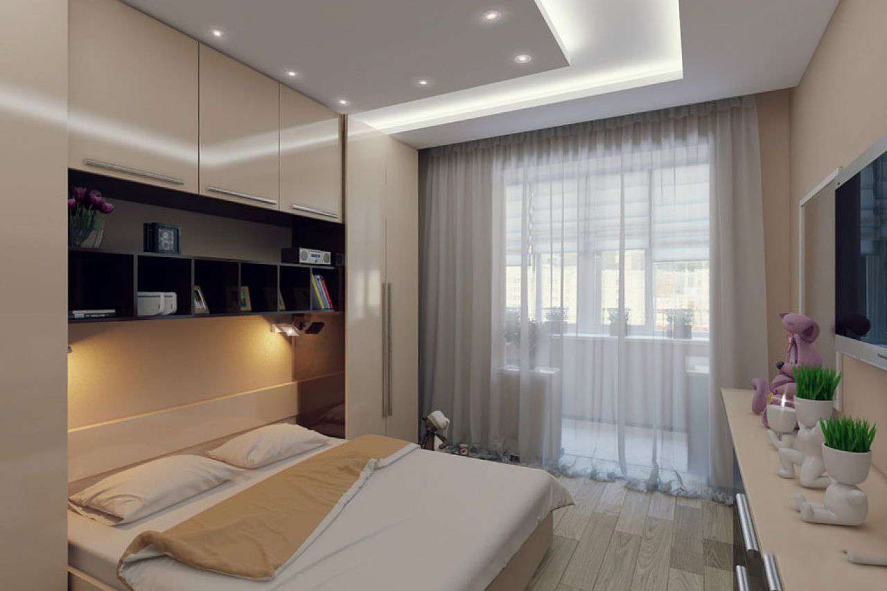 Дизайн спальни-гостиной 14 кв. м.: 50 фото идей оформления комнаты