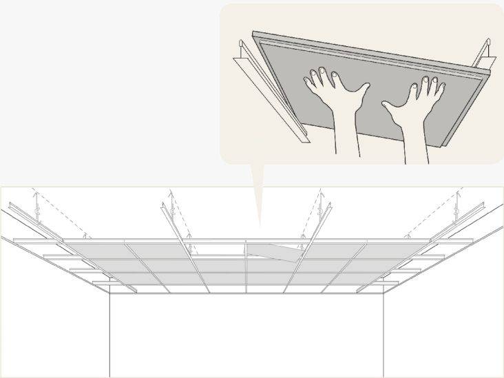 Натяжной потолок своими руками: пошаговая инструкция по установке и демонтажу с фото и видео