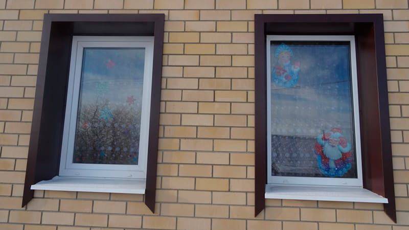 Как установить металлические откосы на окна