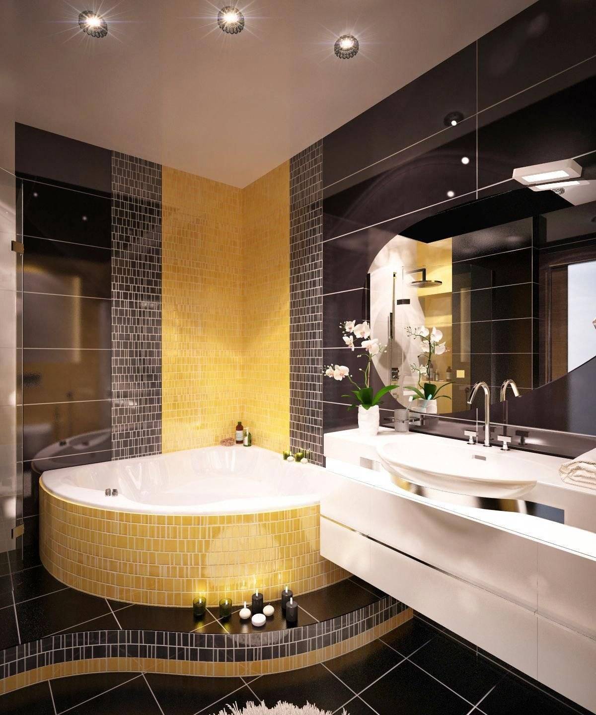 Фото ванных комнат в квартире - дизайн и интерьер