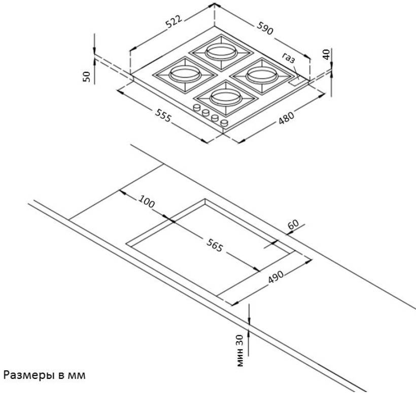 Как встроить варочную панель в столешницу: пошаговая инструкция